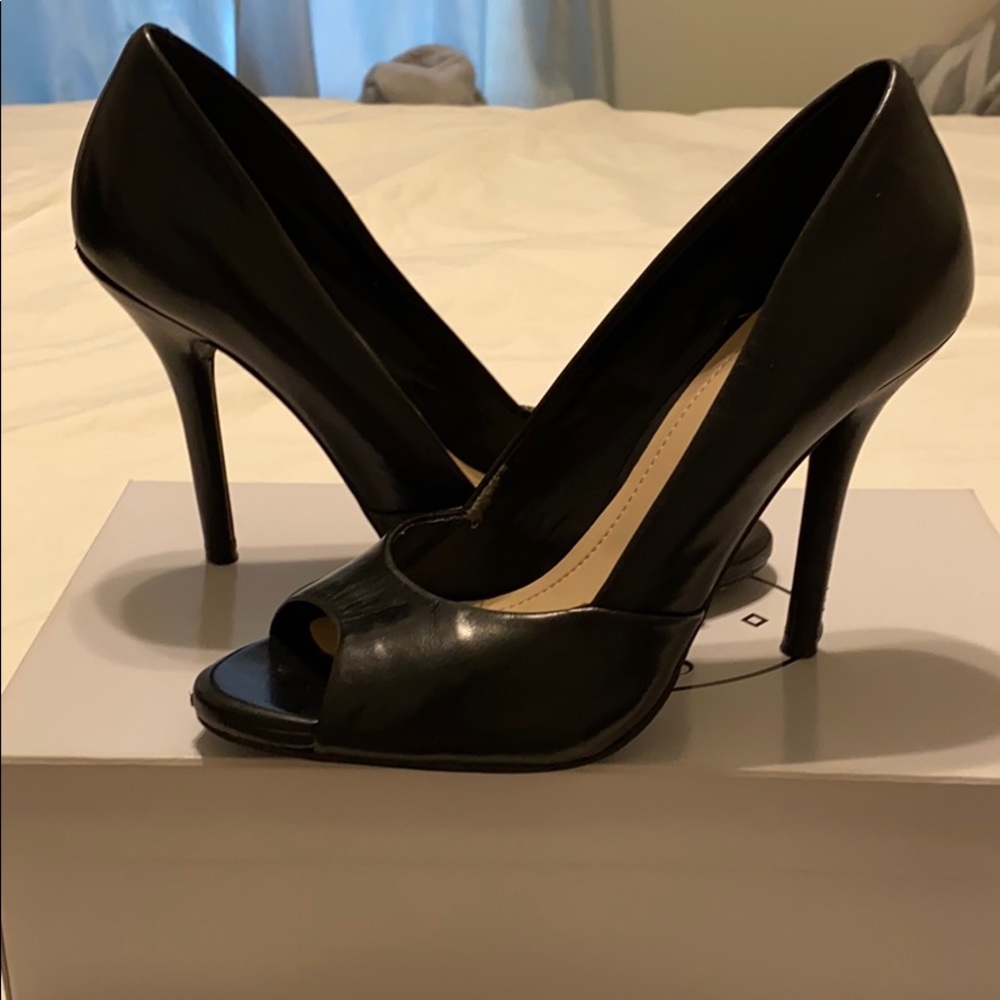 BCBG black heels